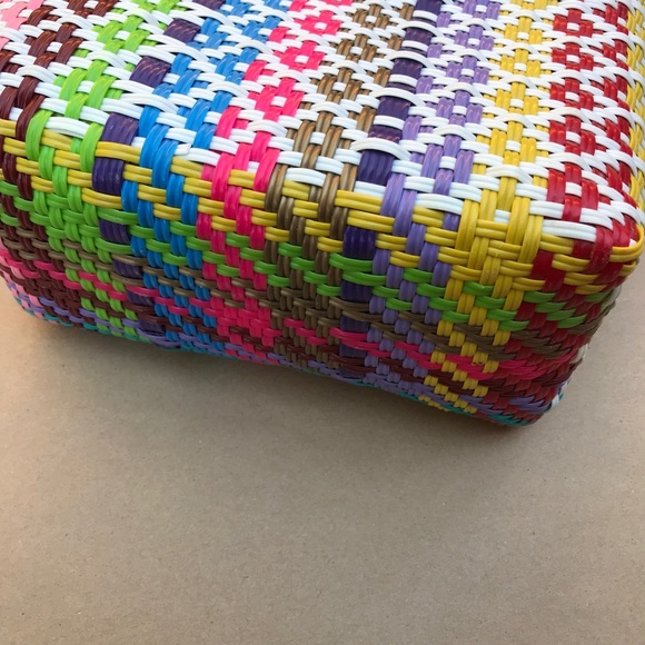 Mexican hand woven tote - Picture 5 of 6